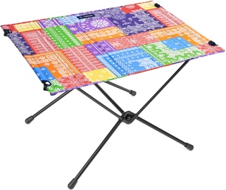 Стол для кемпинга Helinox Table One Hard Top, черный/многоцветный, 76 см x 57 см x 50 см