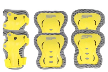 Комплект защиты фигуристов Spokey Shield, S, желтый