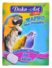 Uztura bagātinātājs Dako-Art Calcium and Mineral Block, lieliem papagaiļiem, 0.120 kg