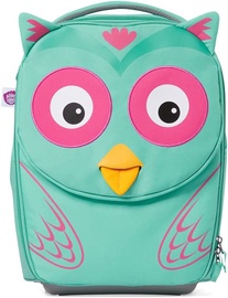 Koferis Affenzahn Eluise Owl AFZ-TRL-001-006, zaļa/rozā, 18 l, 165 x 300 x 400 mm