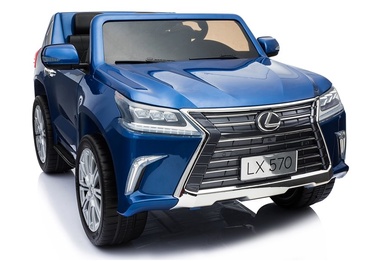 Bezvadu automašīna Lean Toys Lexus LX570, zila