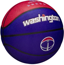 Bumba basketbolam Wilson NBA Team City Collector Washington Wizards, 7 izmērs
