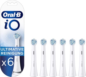 Uzgalis Braun Oral-B iO Ultimate Cleansing Set, balta, 6 gab.