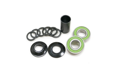 Rezerves daļas velosipēdam Salt BEARINGS SALT ROOKIE MID BB - 19mm, metālu sakausējums, melna/zaļa