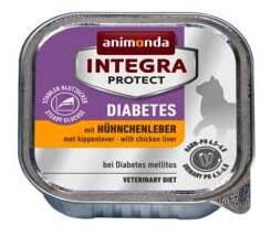 Влажный корм для кошек Animonda Integra Protect Diabetes, печень, 0.100 кг