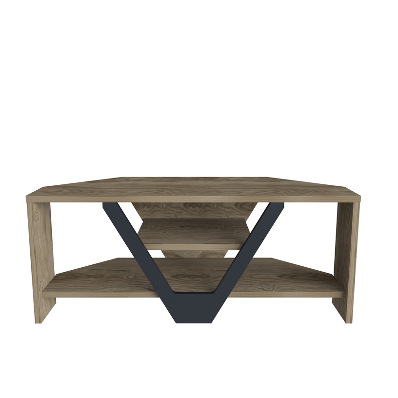 TV-laud Kalune Design Karin, pruun/must, 90 cm x 35 cm x 36.8 cm