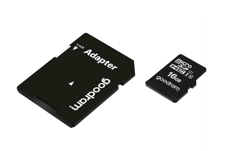 Atmiņas karte GoodRam M1AA 16GB microSDHC UHS-I Class 10 + Adapter