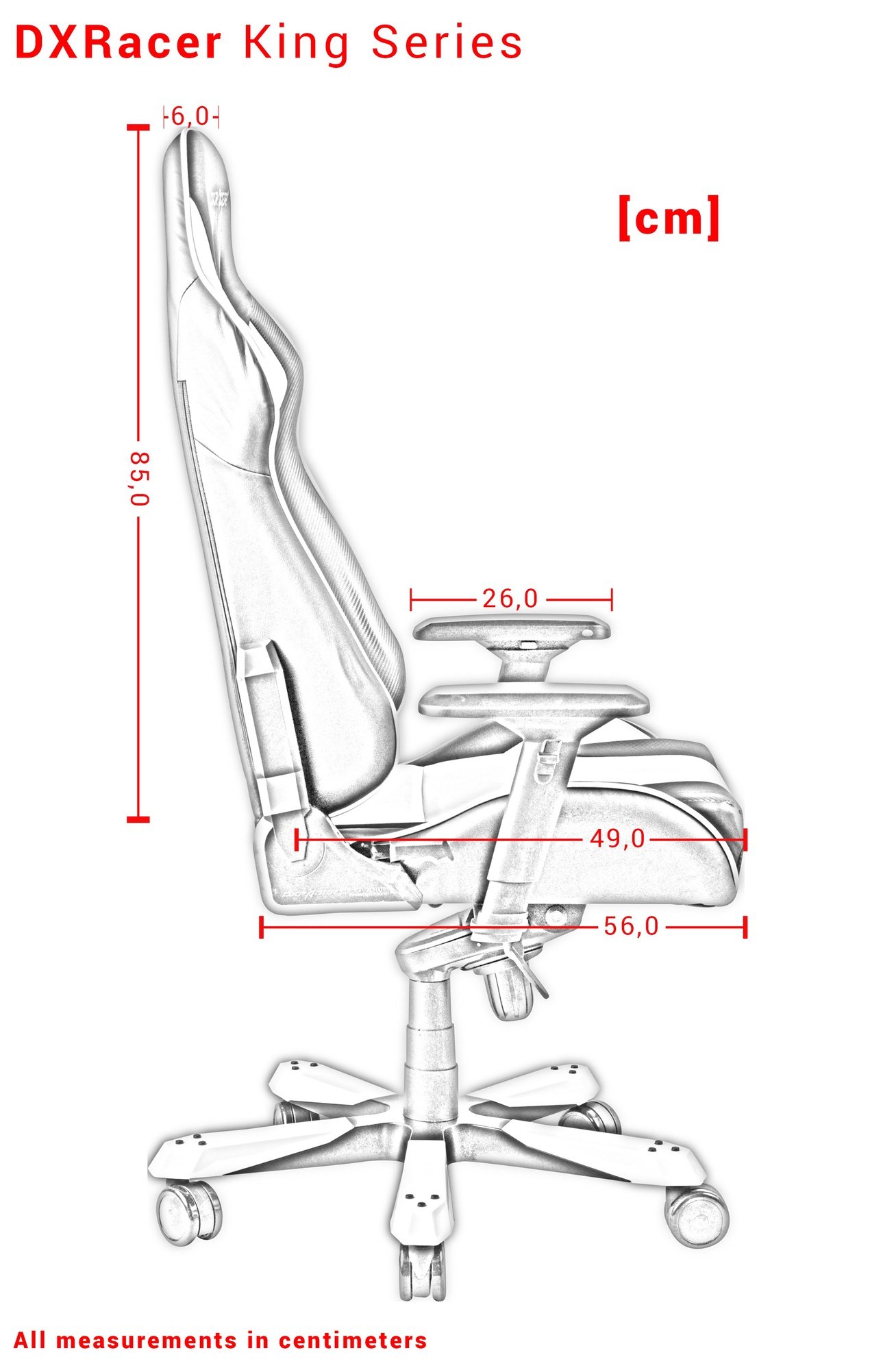 aidim k d DXRacer King GC K11 NR S3 juoda raudona Senukai.lt