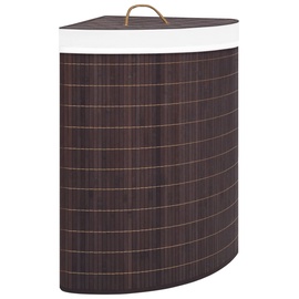 Veļas kaste VLX Bamboo Corner, 60 l