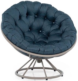 Садовый стул Floriane Garden Tulipa, темно-синий, 65 см x 85 см x 83 см