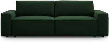 Диван-кровать Micadoni Jodie Bluvel 78, темно-зеленый, 247 x 107 см x 86 см