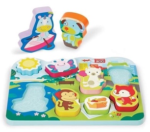 Koka puzle Skip Hop Zoo Park Pals, 8 gab.