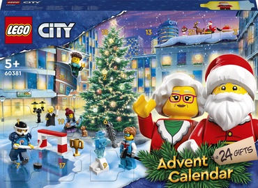 Konstruktors LEGO® City 2023. gada Adventes kalendārs 60381