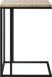 Žurnālgaldiņi Vigo, melna/sonoma ozols, 45 cm x 45 cm x 67 cm