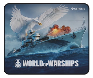 Hiirematt Natec Carbon 500 M WOWS Lightning, 25 cm x 30 cm x 0.25 cm, mitmevärviline
