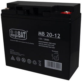 UPS akumulators MPL Power Elektro VRLA MB 20-12, 20 Ah