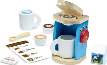 Mänguköögi tarbed, mängu kodumasinad, kohvimasin Melissa & Doug Brew & Serve 19842, mitmevärviline