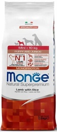 Sausā suņu barība Monge Speciality Mini Lamb & Rice, jēra gaļa/rīsi, 7.5 kg