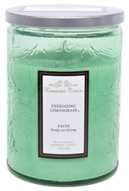 Свеча Home4you Romantic Times Energizing Lemongrass ароматическая, 50 час