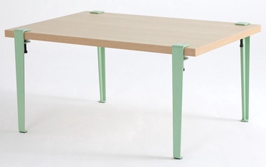 Журнальный столик Kalune Design Neda, коричневый/зеленый, 600 мм x 900 мм x 450 мм