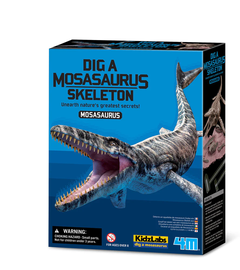 Pētnieka komplekts 4M Dig A Mosasaurus Skeleton 00-03457, daudzkrāsaina