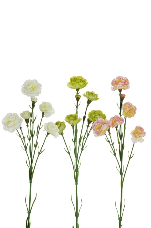 Mākslīgie ziedi, neļķe, daudzkrāsaina/, 68 cm
