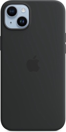 Vāciņš Apple Silicone Case with MagSafe, Apple iPhone 14 Plus, melna