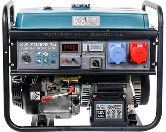Generaator bensiin Könner & Söhnen KS 7000E 1/3, 5000 W