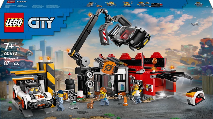 Konstruktor LEGO® City Lammutustöökoda koos autodega 60472, 871 tk
