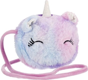 Plecu soma Starpak Sweet Unicorn, rozā/violeta/gaiši zila, 15 cm x 5 cm x 15 cm