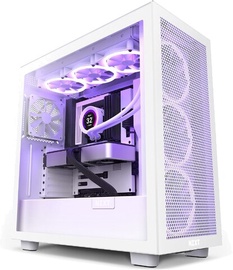 Kompiuterio korpusas NZXT H7 Flow, balta