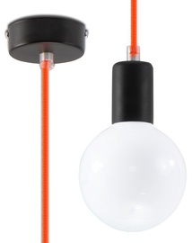 Lampa Sollux Edison Orange, griesti, 60 W, E27