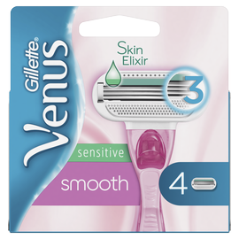 Asmens Gillette Venus Sensitive Smooth, 4 gab