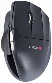 Kompiuterio pelė Contour Unimouse Left Hand, juoda