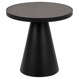 Kafijas galdiņš Actona Soli 61601, melna, 457 mm x 457 mm x 450 mm