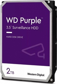 Kietasis diskas (HDD) Western Digital WD Purple WD23PURZ, 3.5", 2 TB