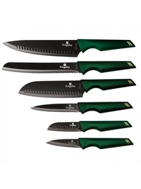Набор кухонных ножей Berlinger Haus Emerald Line BH-2591, 6 шт.