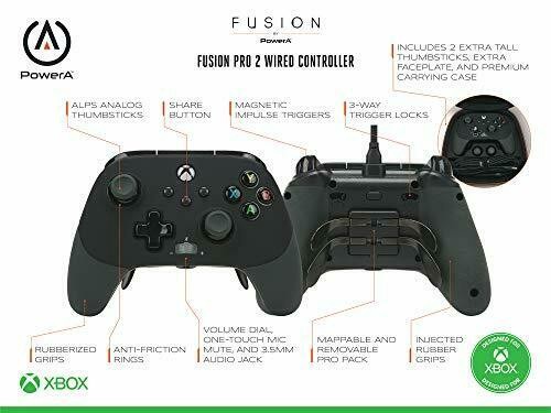 Spēļu kontrolieris PowerA Fusion 2 Pro Black/White
