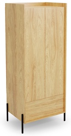 Skapis Halmar Mobius 2D, ozola, 78 cm x 60 cm x 179 cm