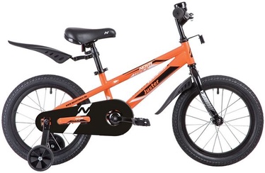 Велосипед Novatrack Juster 165JUSTER.OR20, детские, oранжевый, 10.5", 16″