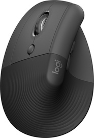 Datorpele Logitech Logi Lift Left, melna