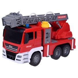 Rotaļu ugunsdzēsēju mašīna Toystar Fire Engine ZA5229, sarkana