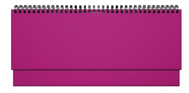 Galda kalendārs Timer Memo Balad 2024, rozā, 11.2 cm x 29 cm