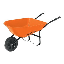 Bērnu ķerra Truper Wheelbarrow, oranža, 880 mm x 410 mm