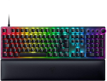 Klaviatūra Razer Huntsman V2 Linear Red Switch EN, melna