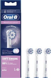 Antgalis Oral-B Sensitive Clean Brush Heads, balta, 3 vnt.