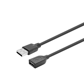 Кабель Vivolink Active USB 2.0, USB A male, 20 м, черный