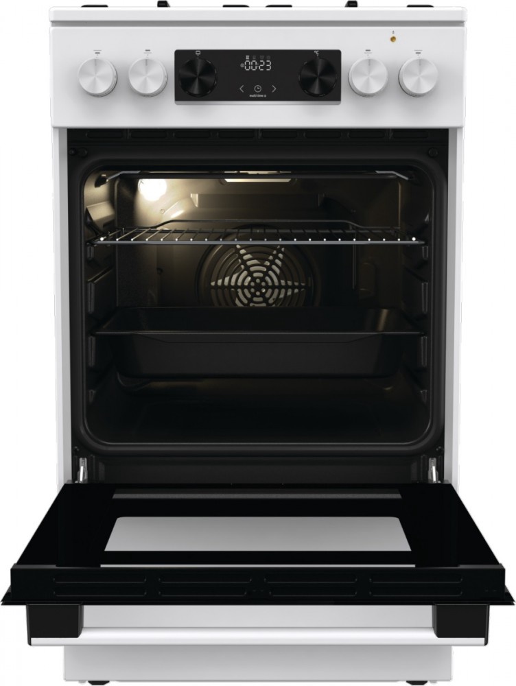 Gaasipliit elektriahjuga Gorenje Essential Line GK5C40WH