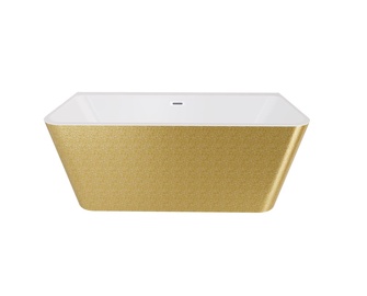 Vann, teisaldatav Besco Varya Glam, 150 cm x 75 cm x 58 cm, ristkülik