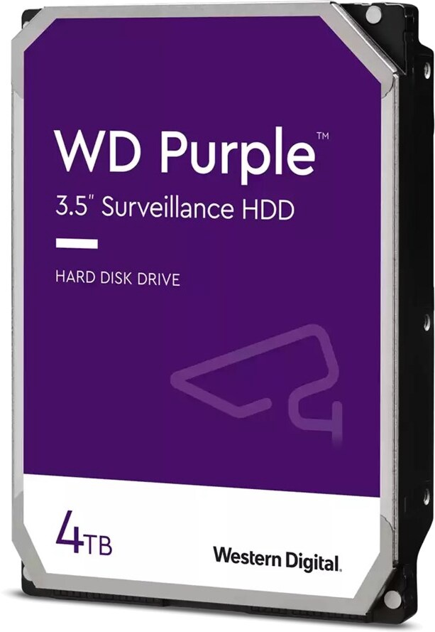 Cietaisdisks(HDD)WesternDigitalWDPurpleWD43PURZ,3.5",4TB